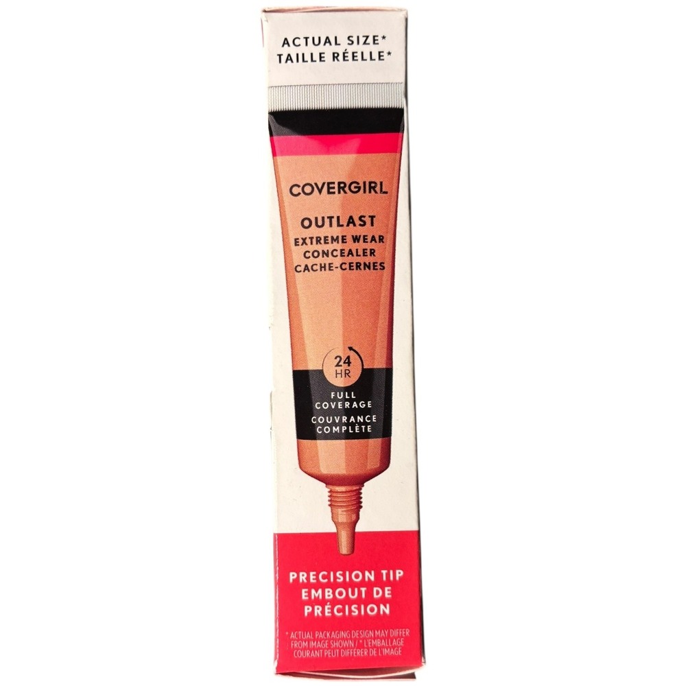 Covergirl Outlast Extreme Wear Concealer 825 Buff Beige Full Coverage New In Box
